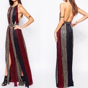 Bec&Bridge metallic maxi dress